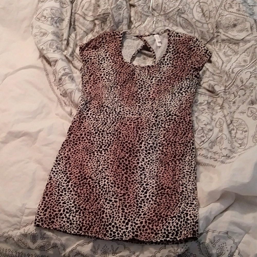 Cute! Leopard print dress